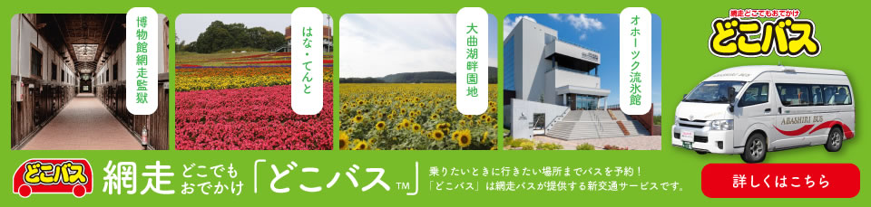 網走どこでもおでかけ「どこバス」