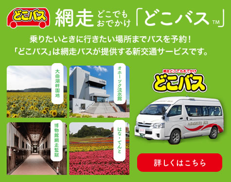 網走どこでもおでかけ「どこバス」